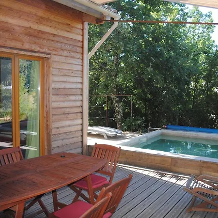 Insolite Bois Cailloux Avec Spa Saint-Remeze Exterior photo