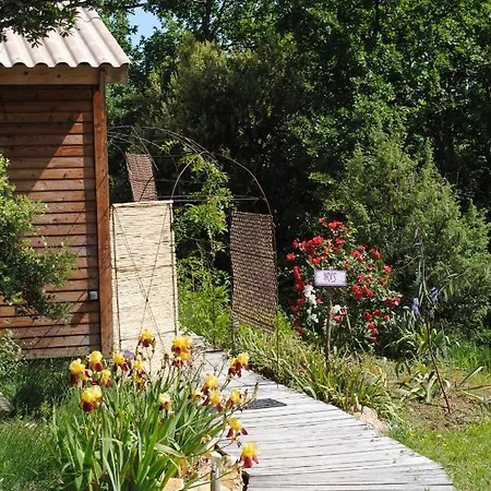 Insolite Bois Cailloux Avec Spa Saint-Remeze Exterior photo