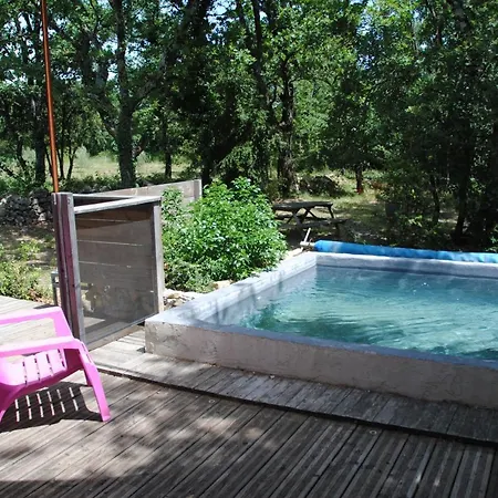 Insolite Bois Cailloux Avec Spa Saint-Remeze Exterior photo