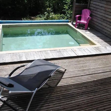 Insolite Bois Cailloux Avec Spa Saint-Remeze Exterior photo